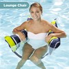 Aqua 4-in-1 Deluxe Monterey, Resort-Quality Pool Float and Water Hammock,Multi-Purpose,