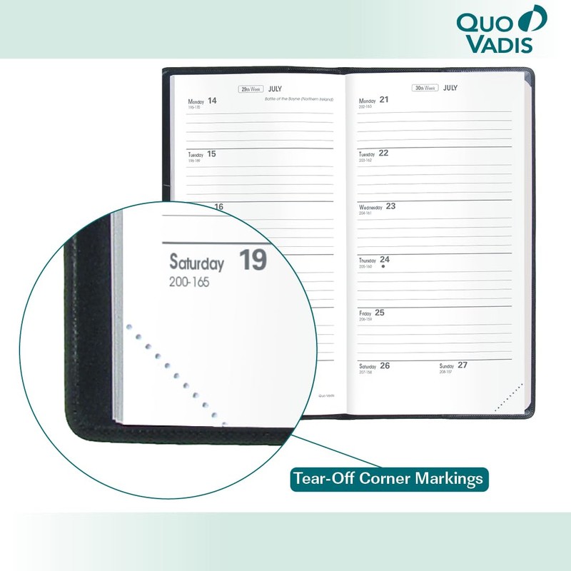 Quo Vadis 2026 Refill for Biweek - Weekly Planner -