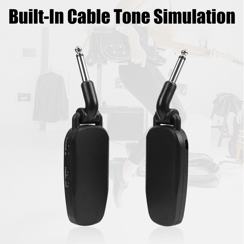 Guitar Wireless Transmitter Receiver Digital Audio System Accessory for Bass