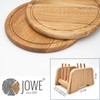 JOWE Round Wooden Kitchen Chopping Board in Oak | Oak