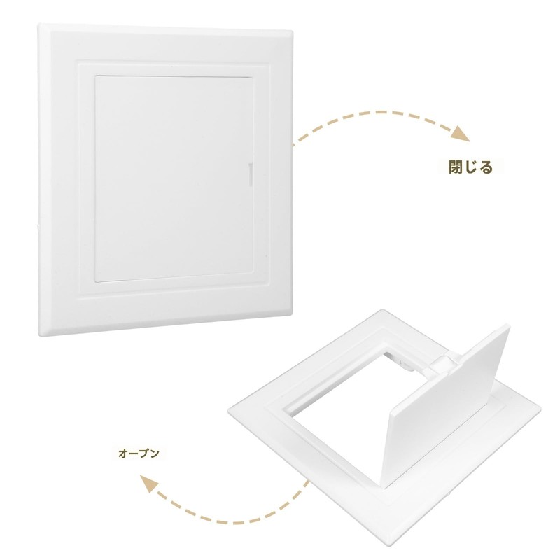 STOBAZA Sewer Pipe Inspection Outlet Shower Access Panel Drywall Access