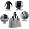 HSHRISH Women's Lunch Bag with Large Capacity and Leak-proof Material,
