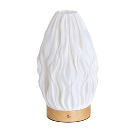 Kaplan Early Learning Himalayan Cordless Lamp - LED Light, Cord Free Design, Touch Sensor, Rechargeable Battery - Modern Table Lamp for Desk, Office, Classroom