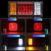 12V LED Truck Tail Light Universal Rear Lamp, Reverse/Running Light/Brake