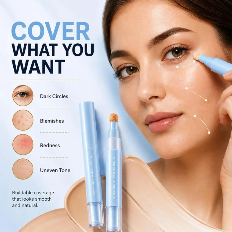 Set De 2 Correctores Y Bases De Doble Efecto Para