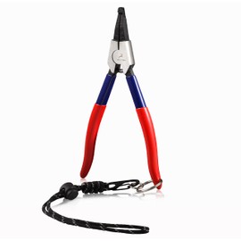 GOLD DEER Circlip Pliers, 8 Inch Circlip Pliers, Circlip Ring Horseshoe Washer, Special Circlip Pliers, Retaining Ring Removal Tool, Heavy Duty Internal Snap Ring Pliers