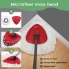 5 Pack Mop Replacement Heads Compatible with Vileda 1 Tank