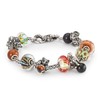 Trollbeads Autumn Collection Paw Love Glass Beads, Glass, No Gemstone