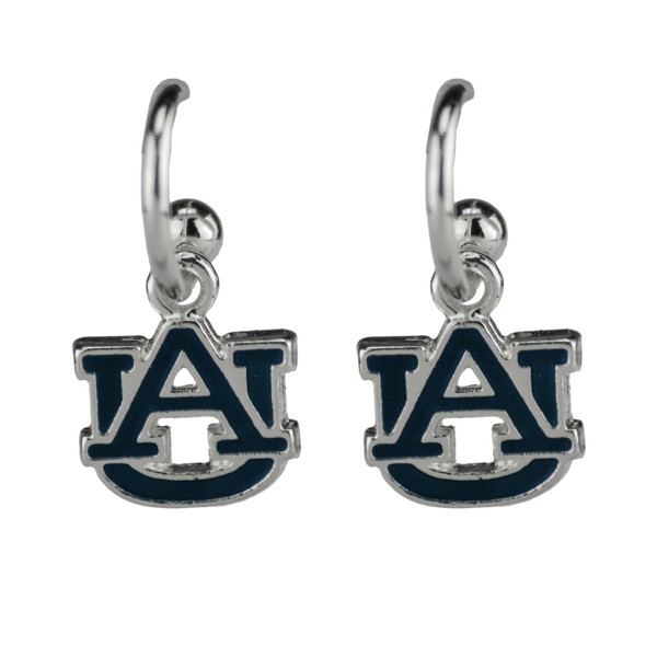 Auburn University Tigers Dangle Logo Earrings