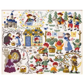 Olympus Thred 7569 Nostalgic Story Snow White Embroidery Kit