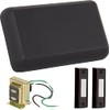 Craftmade CK1001-FB Chime Kit includes Flat Black Door Chime, T1610