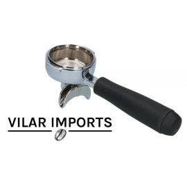 Rancilio Espresso Machine Double Tip Portafilter 2 cup Filter holder