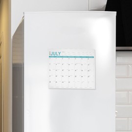 Operitacx 2024-2025 Wall Calendar 18 Month Refrigerator Magnetic Calendar Schedule Calendar for School Office Home Fridge Decor 2024.7-2025.12