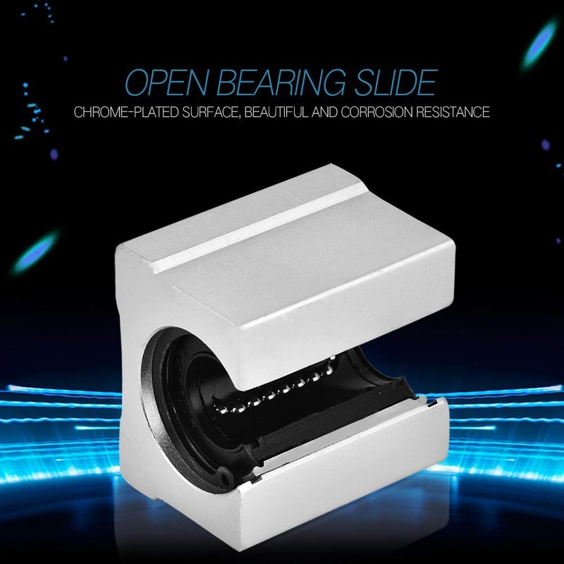 4Pcs SBR16UU Aluminum Linear Ball Bearing Slide Block Units 16mm