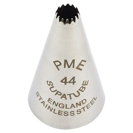 PME Seamless Stainless Steel Large Rope Supatube no. 44, Silver