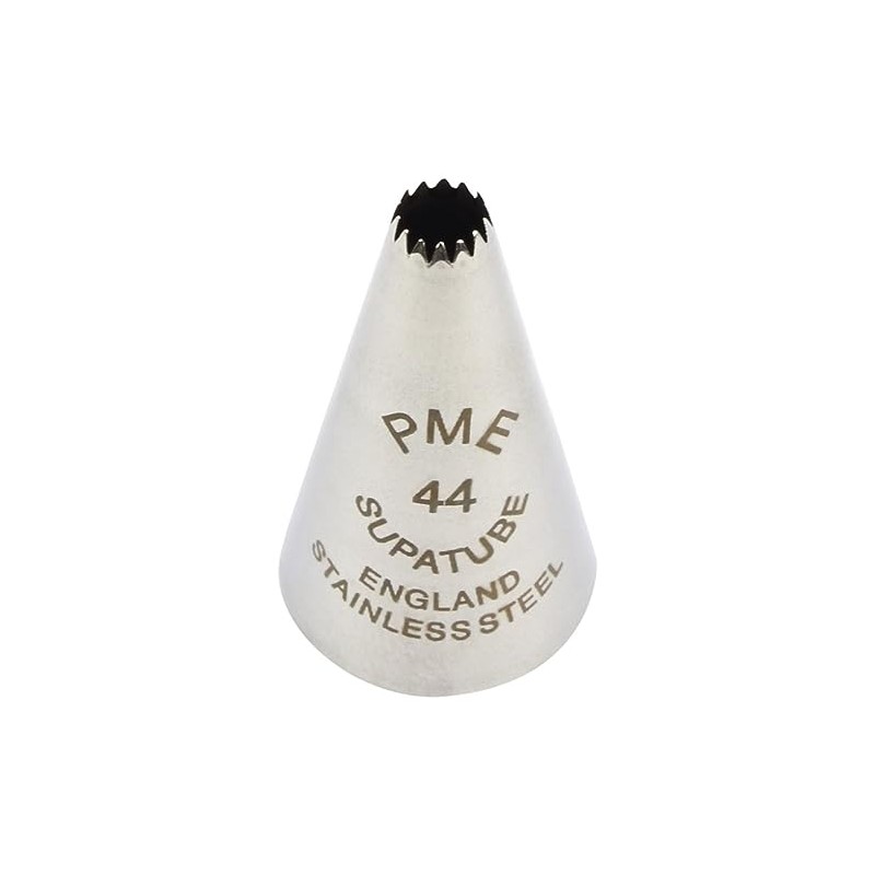 PME Seamless Stainless Steel Large Rope Supatube no. 44, Silver
