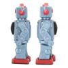 Metal Tin Robot Toy Retro Electric Rotating Figures Model Adult
