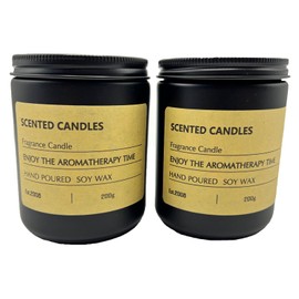 DONGSIPAI Scented Candles Gift Set, 2 Pack Aromatherapy Candles smokeless Senior Sense of Gift Birthday Companion Gift high Value Decorative Gifts Ornaments