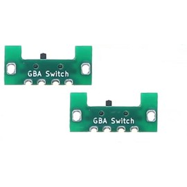 2pcs Replacement ON Off Power Switch Slide Button Board for Gameboy Pocket GBA Console.