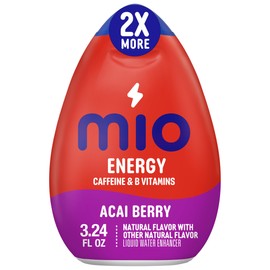 mio Energy Acai Berry Flavored with other natural flavor Liquid Water Enhancer, 3.24 fl oz Bottle