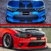 WildWell Front Bumper Grille For 2015-2024 Dodge Charger SRT Scat