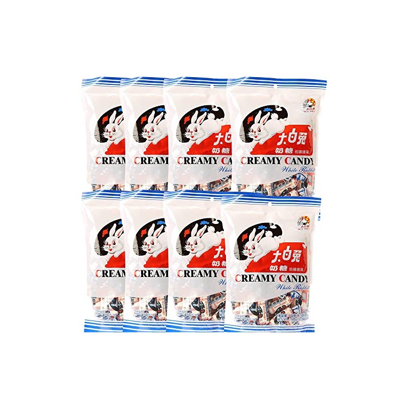 Z. Emma White Rabbit Creamy Candy 6.3 Oz/180g (8pack)