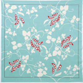 Musumi Furoshiki 24 Width Takehisa Yumeji Blisters, Sage, 35.4 inches (90 cm), Cotton