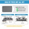 LINGKY Soft Flannel Sofa Covers Washable - Sofa Cushion Covers,