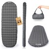 HIKENTURE Sleeping Pad, 6.2 R-Value Insulated Camping Mat with Pump
