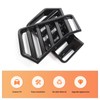 Daeiclru Front Bumper Side Headlight Grille Cover Compatible with Toyota