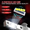 CHUSYYRAY Fit Infiniti I30 1996-1999 6500K LED Headlight High&Low +