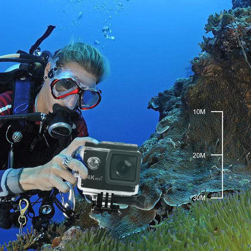 SJCAM SJ4000 AIR Action Camera Kit Waterproof MultiFunctional LCD Screen