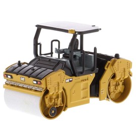 Diecast Masters 1:64 Caterpillar CB-13 Rodillo con ROPS, Play & Collect Series Cat Camiones y equipo de construcción | Modelo a escala 1:64 coleccionable a troquel | Diecast Masters Model 85630