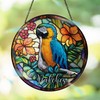 Bfigift Custom Animal Portrait Art Suncatcher Stained Glass Remembrance Gift