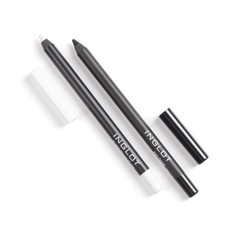 Inglot Charcoal Pencil, Easy Application, Blendable, Waterproof, Smudge-Resistant, Creamy Texture,