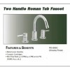 Matco Tools Brand New Matco Norca Two Handle Roman Tub