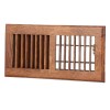 T.A. Industries New Oak Floor Diffuser Wood 4 In. x