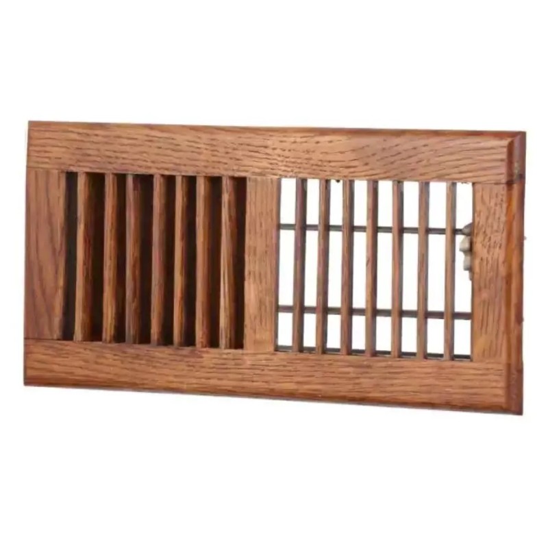 T.A. Industries New Oak Floor Diffuser Wood 4 In. x