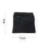 Wristband Pocket, Zipper, Black, Multi-functional, Sweat Absorbent, Quick Drying, Elastic,