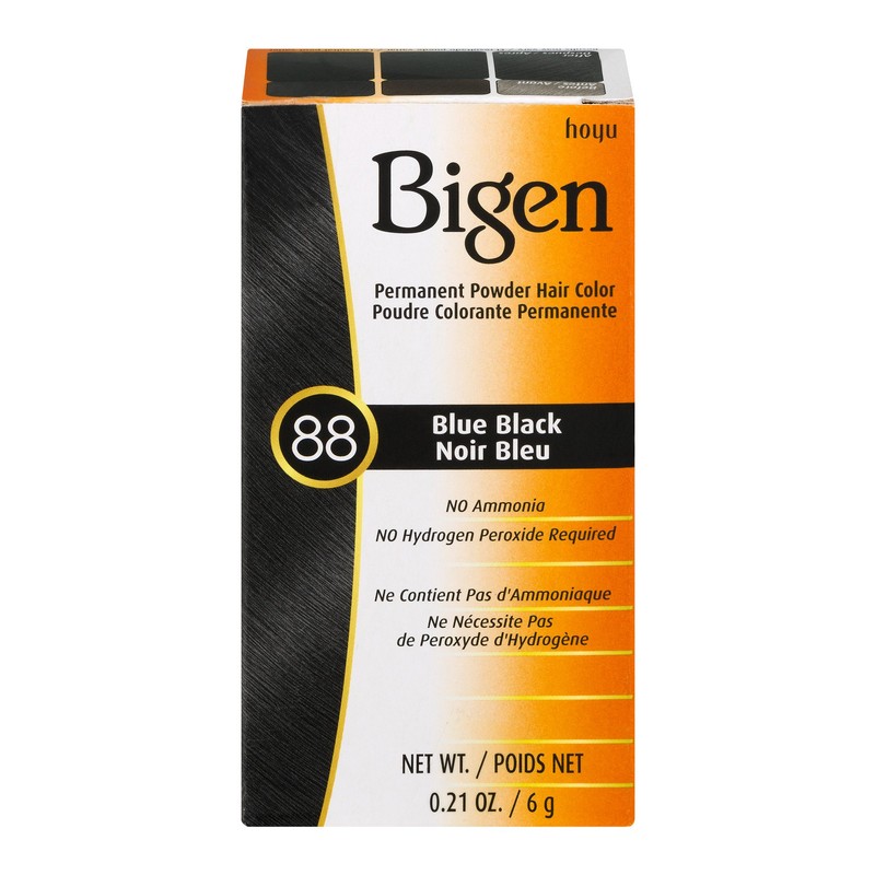 Bigen - Tinte permanente en polvo para cabello 88, azul