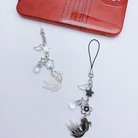 LJJINGXS Y2K Keychain Cute Goj and Get Inspired Phone Y2K Phone Charms for Fan Collection Props Gift (4)