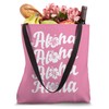 Hibiscus Flower Aloha Tote Bag