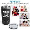 Chess Black Edition Tumbler 20oz - Nice To Mate You