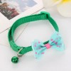 speedway Nylon Cat Cute Collar with Bell bow tie for
