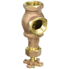 CHAMPION IRRIGATION PD 200RS-075Y Brass Angle Valve, 3/4-Inch, Yellow