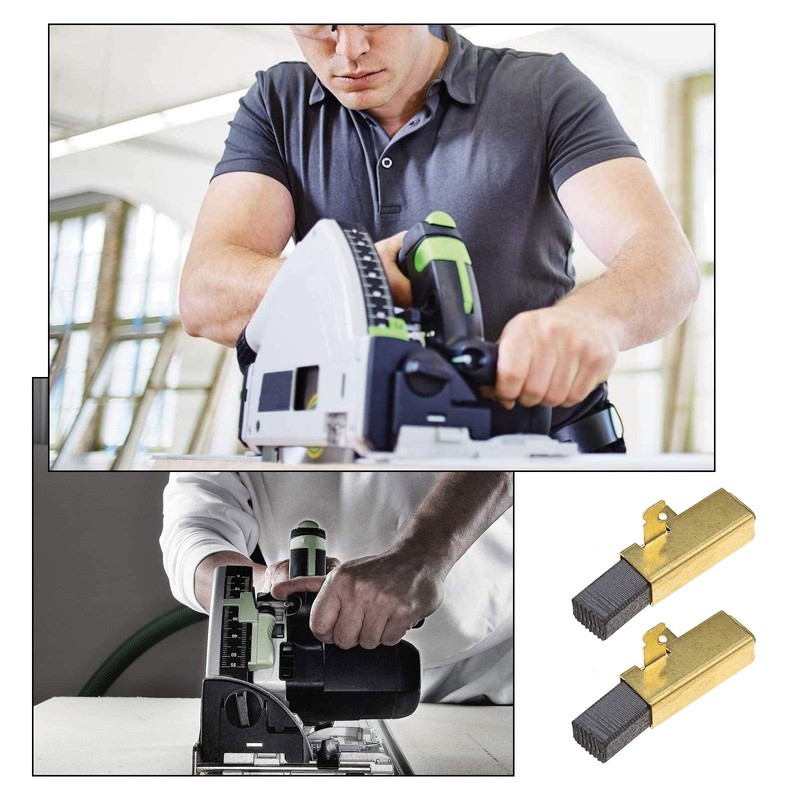 EMSea 491704 492014 Carbon Brush Compatible with FESTOOL TS55 TS