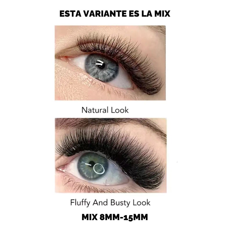 Fibras Tecnológicas Nagaraku 5d W Extensiones De Pestañas