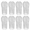 Mesee 8 Pack Downspouts Gutter Guard, Aluminum Downspout Filter, 3.5