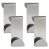 Luckious 4PCS Over The Door Hook for Door, Bathroom -