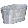 GREENHOUSE French Silver Tin Oval S 3390-C